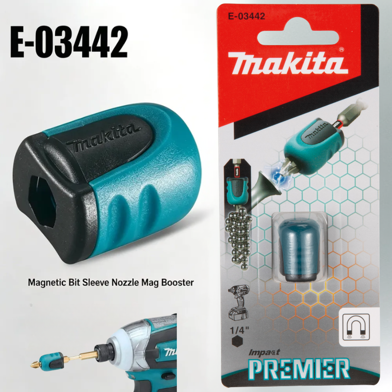 Magnetic Drill Press - Makita E-03442 Magnetic Ring Screwdriver Bit