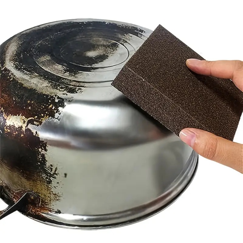 Heavy Equipment Washing - 4/8-Pack Diamond Sponge Scourers - Heavy-Duty