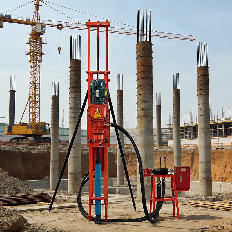 DTH Drill Rig Portable Down Th – обзор и цена Heavy Equipment For Construction