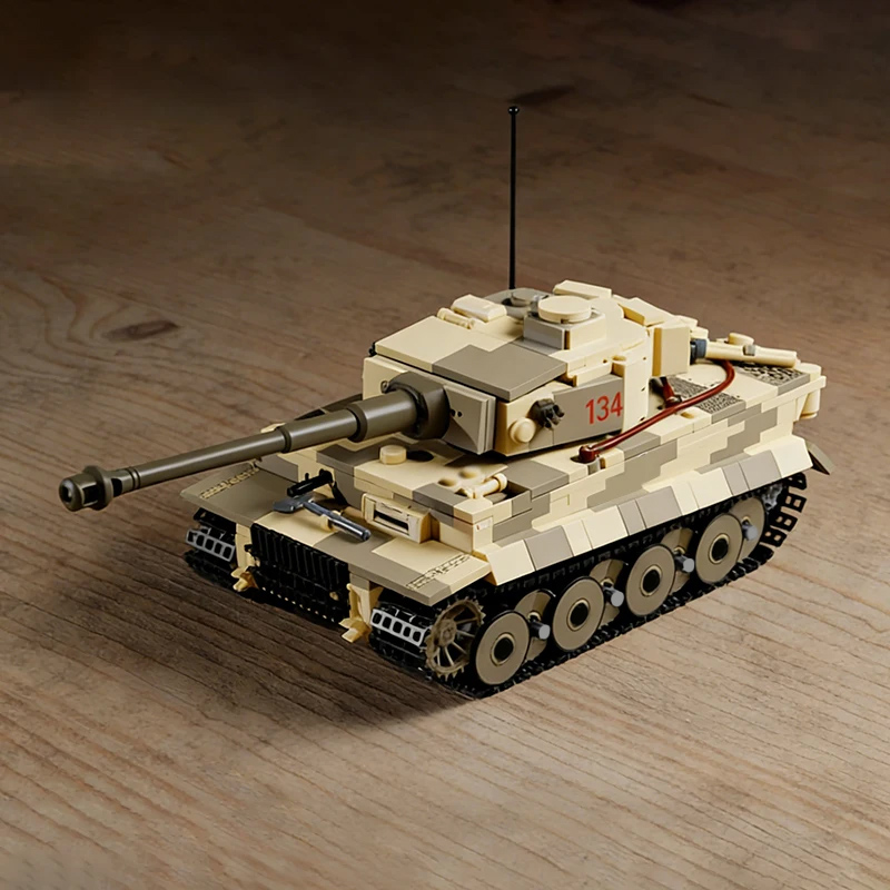 Heavy Military Tank Model MOC  – обзор и цена Heavy Equipment Lego