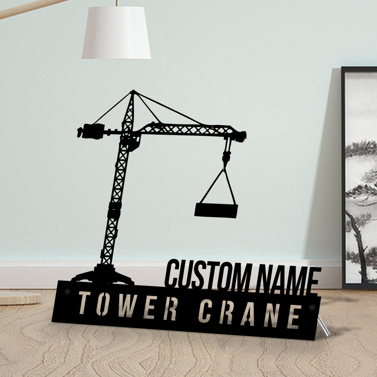Custom Tower Crane Desk Name P – обзор и цена Heavy Equipment Names