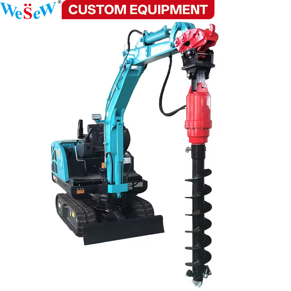 Customized Auger Boring Machin – обзор и цена Auger Drill Attachment