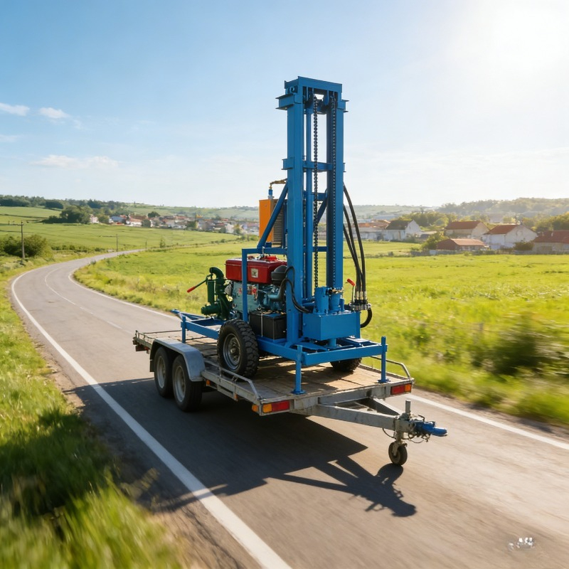 Industrial Grade Small Blue Di – обзор и цена Heavy Equipment Drilling Rig