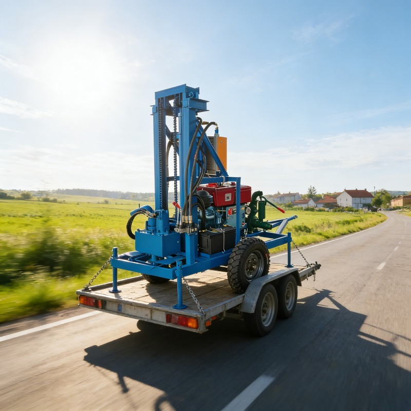 Industrial Grade Small Blue Di – обзор и цена Heavy Equipment Drilling Rig