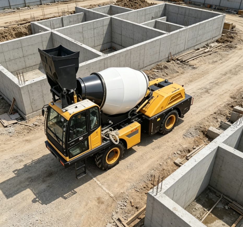 3.5m3 Heavy Duty Self Loading  – обзор и цена Heavy Equipment For Construction