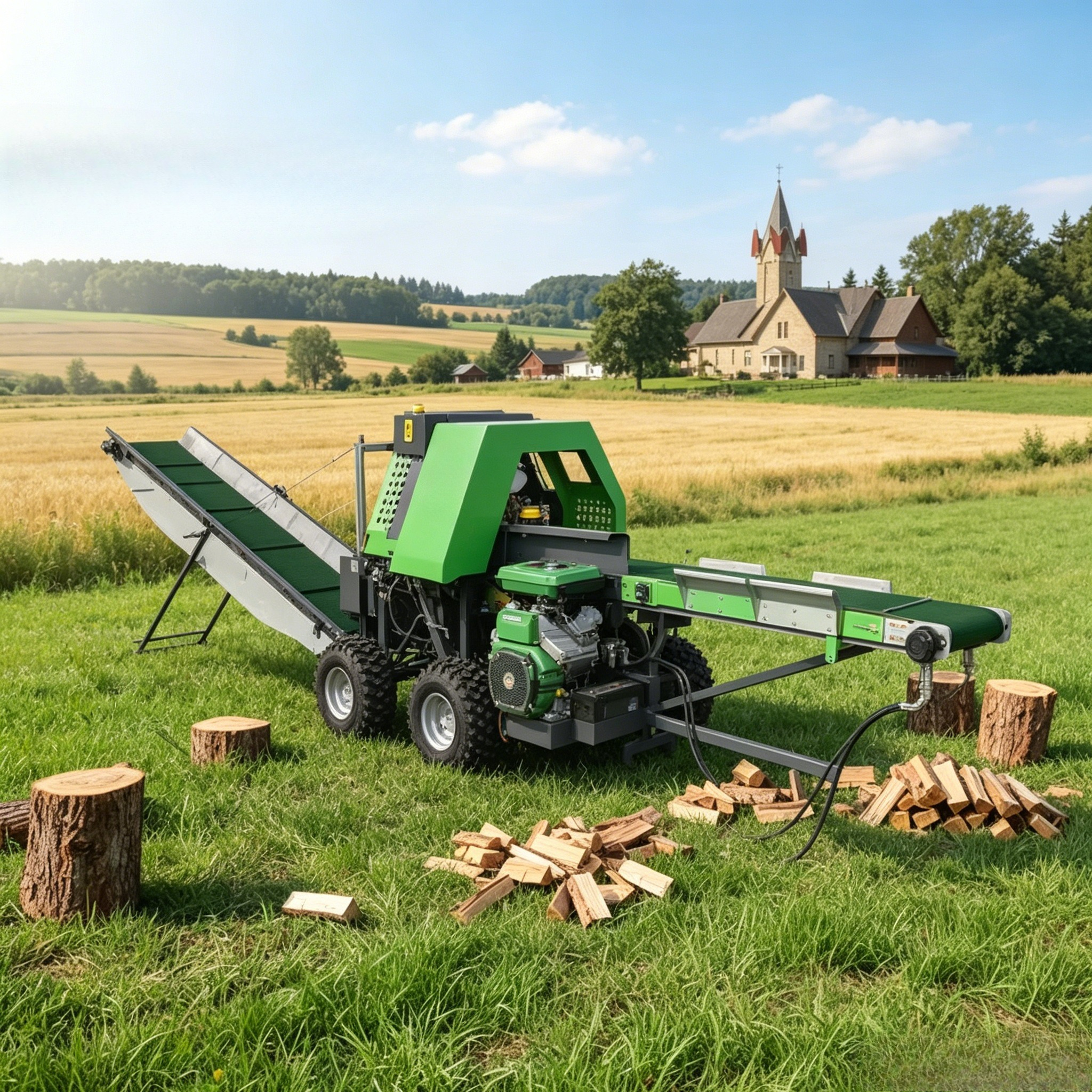 Durable V5025 Firewood Process – обзор и цена Heavy Equipment Processor
