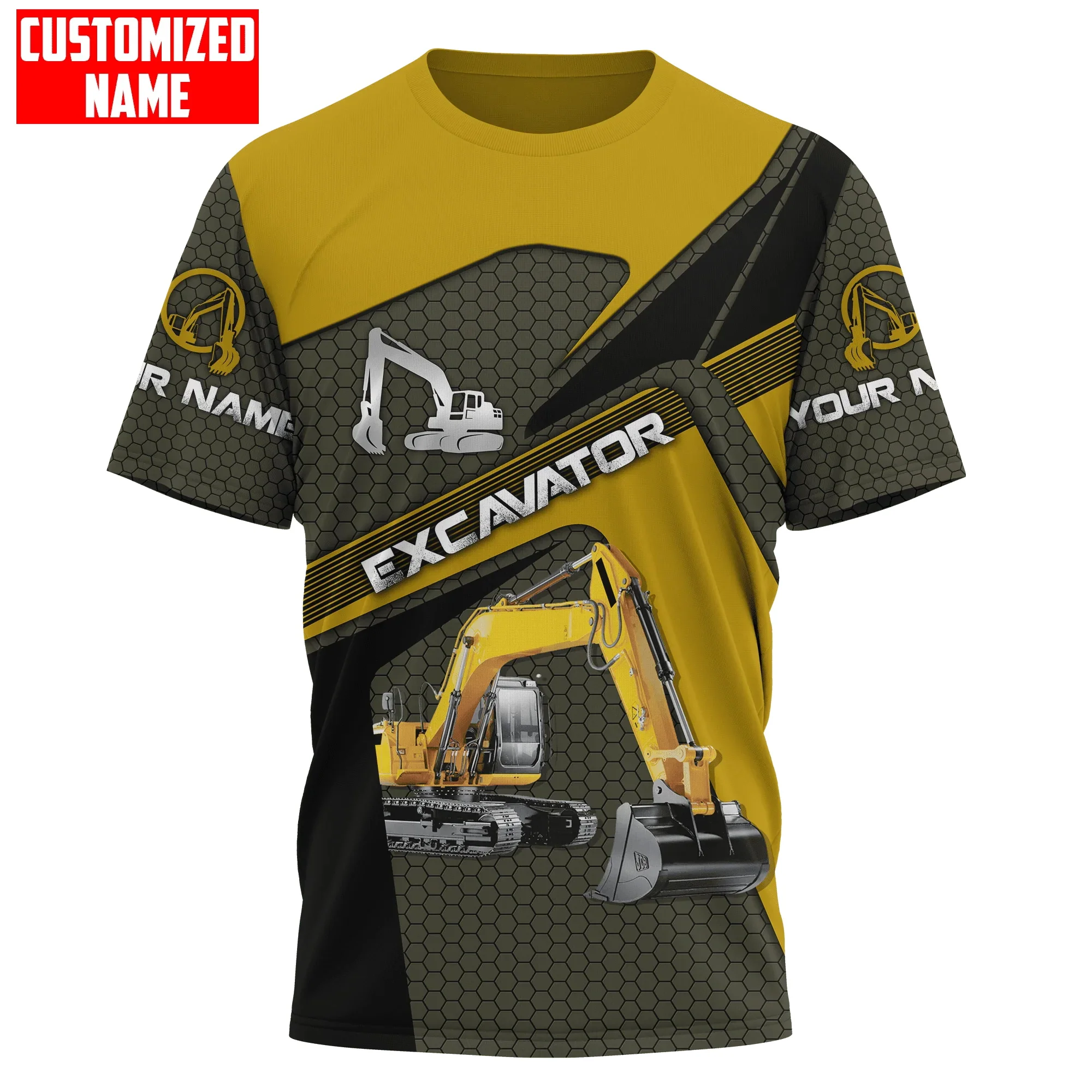 Personalized Name Excavator He – обзор и цена Heavy Equipment Names