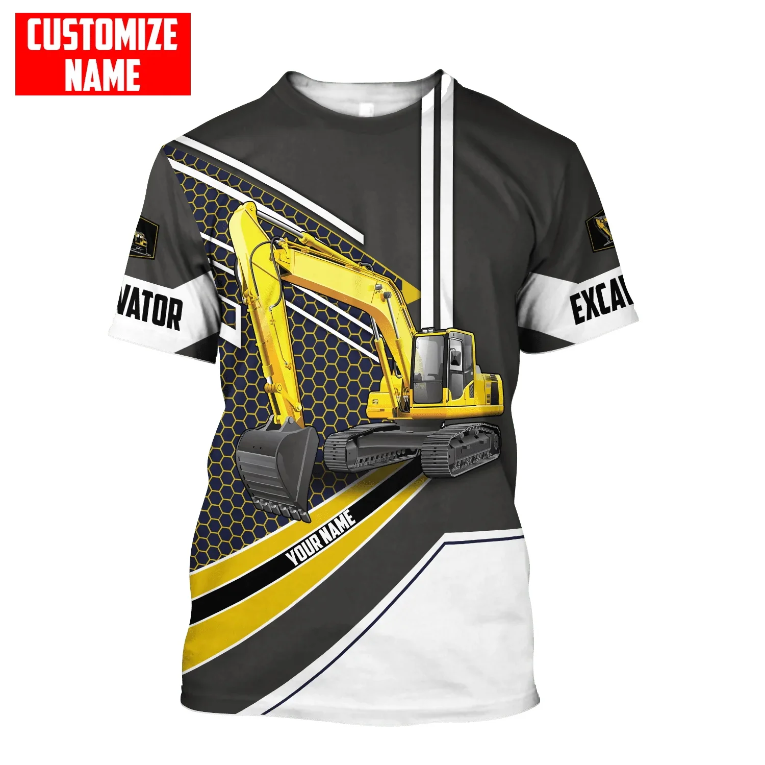 Personalized Name Excavator He – обзор и цена Heavy Equipment Names