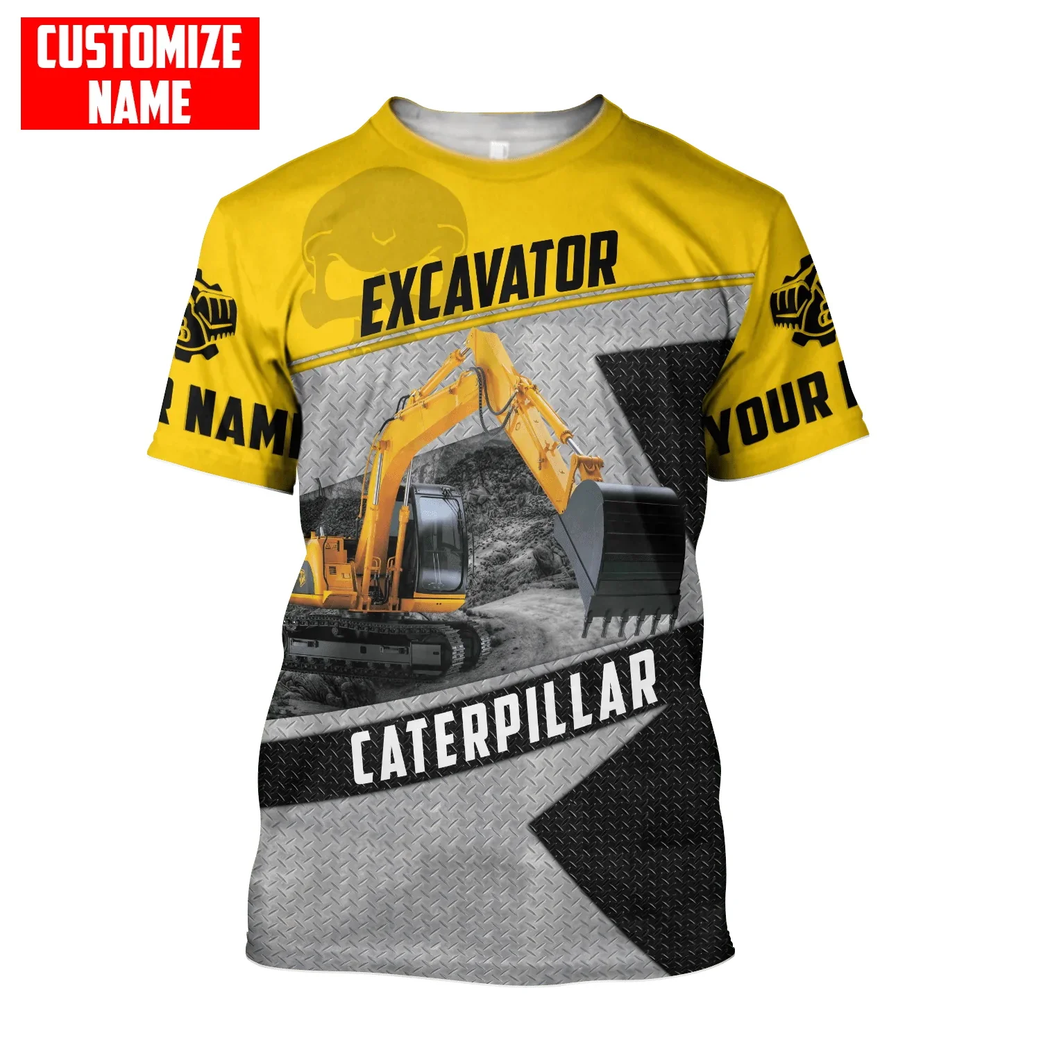 Personalized Name Excavator He – обзор и цена Heavy Equipment Names