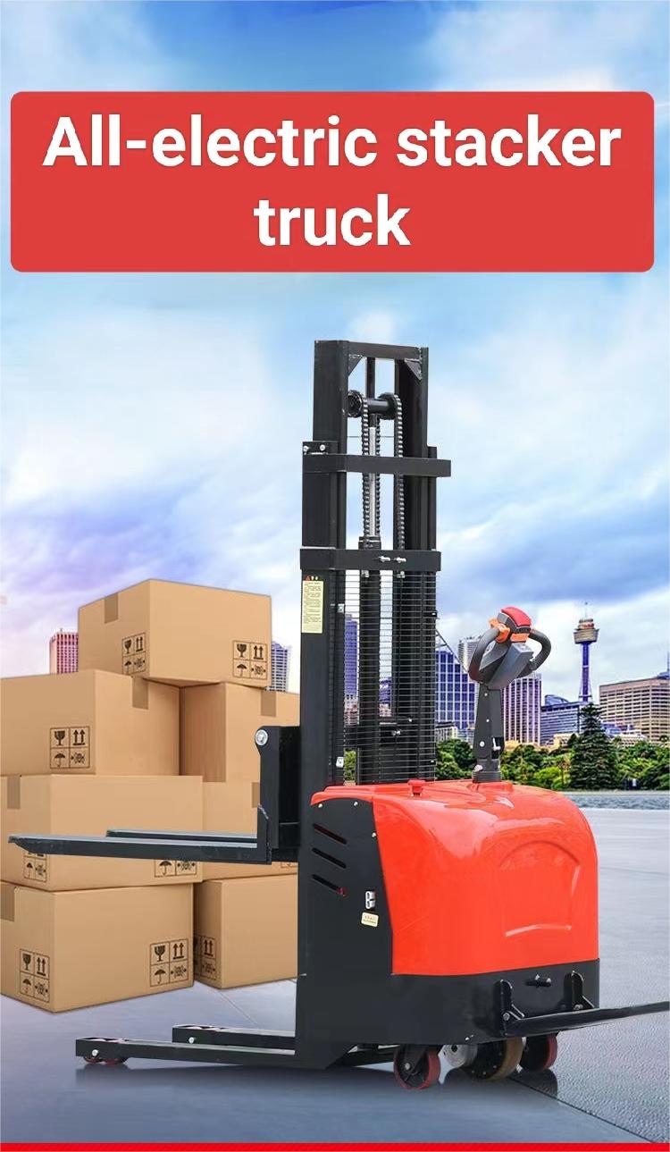 Full Electric Self-Lifting Sta – обзор и цена Electric Forklift