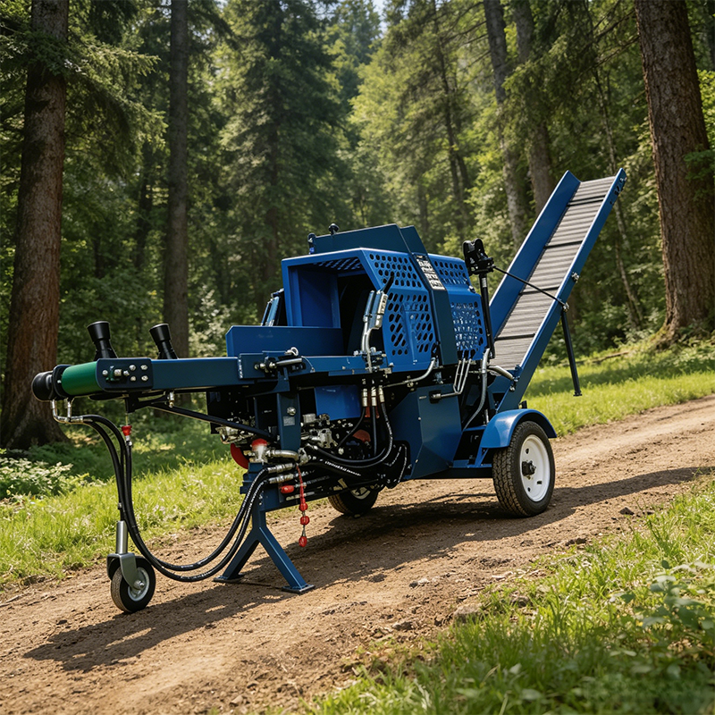 Wood Splitter Portable Hydraul – обзор и цена Heavy Equipment Processor