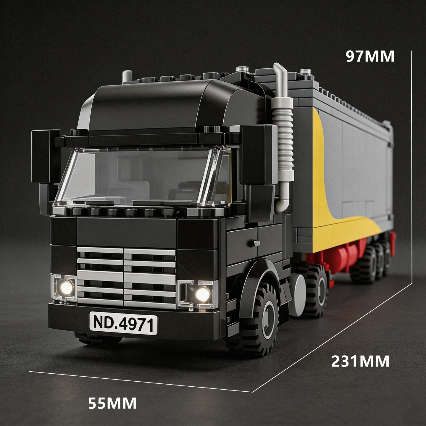 City Series Container Truck Bu – обзор и цена Heavy Equipment Lego