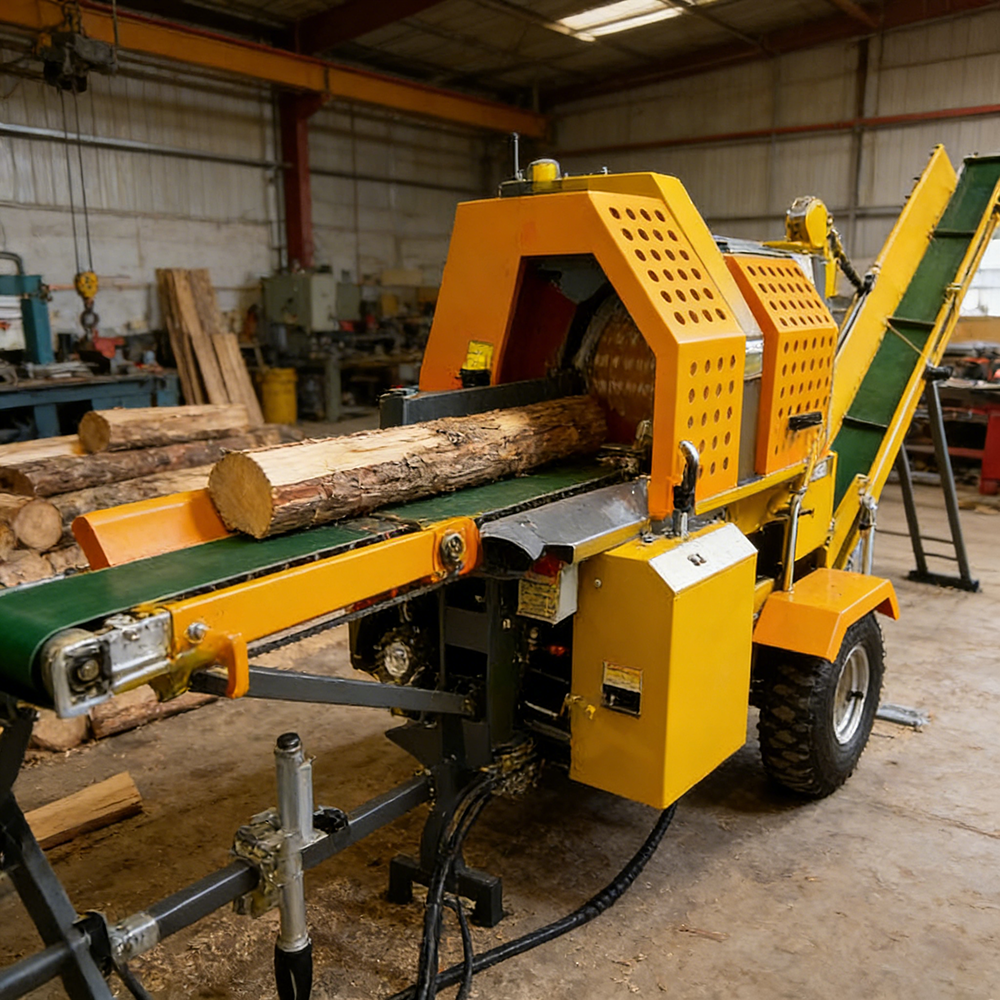 Heavy Duty 2 Way Log Splitter  – обзор и цена Heavy Equipment Processor