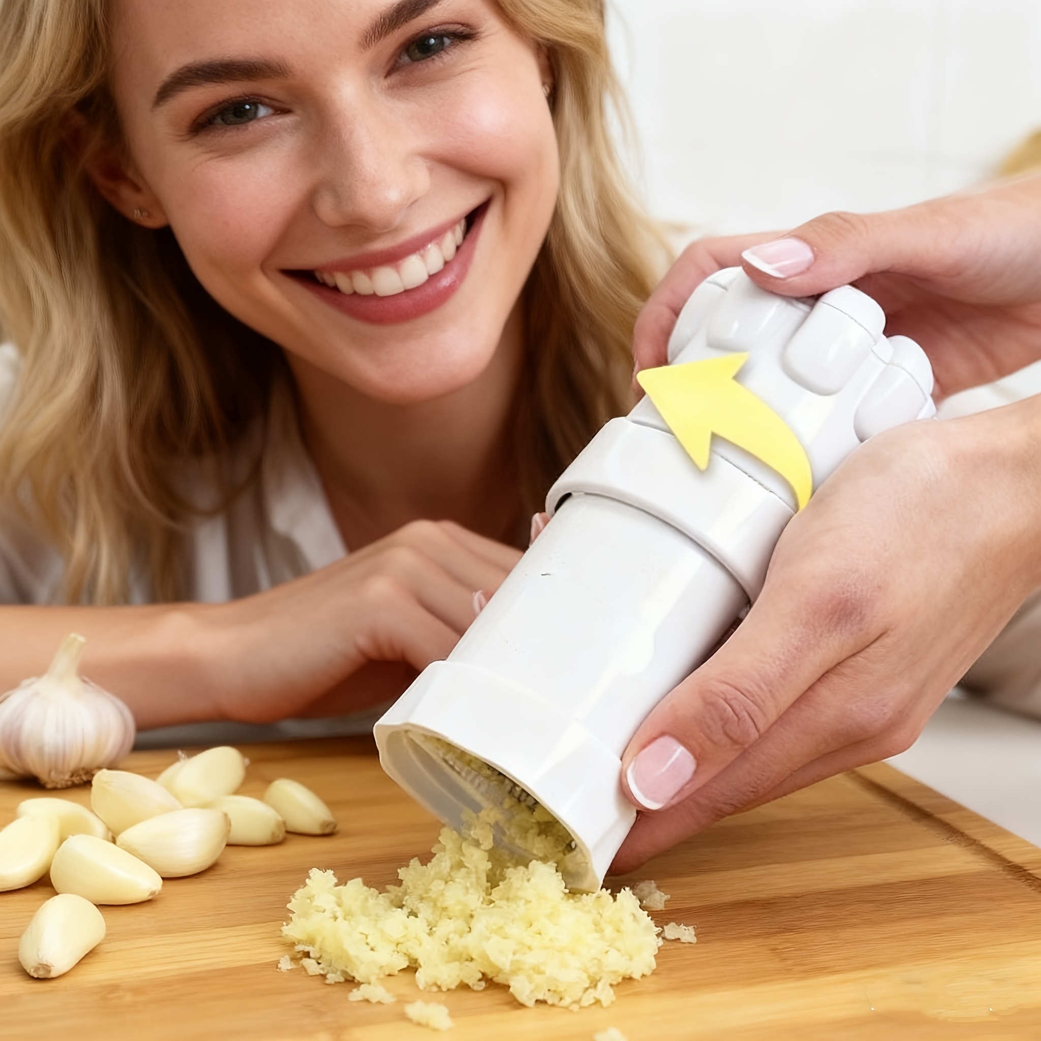 5-in-1 heavy-duty garlic press – обзор и цена Heavy Equipment Processor