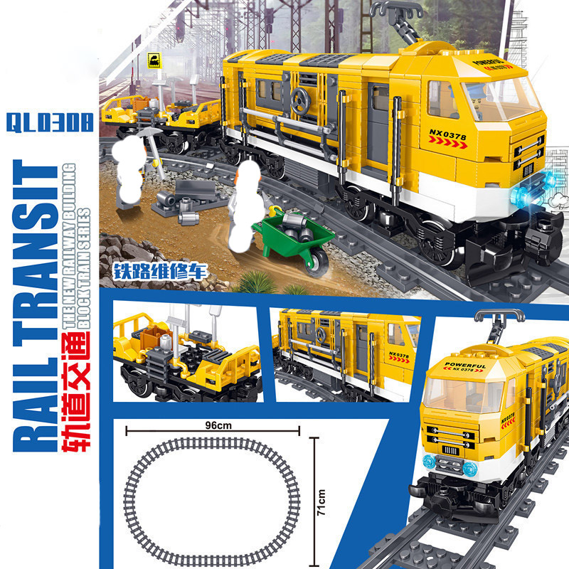 Rail transit series high-speed – обзор и цена Heavy Equipment Lego