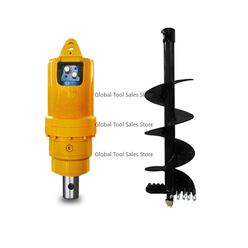 ADH5700W Hydraulic Earth Auger – обзор и цена Auger Drill Attachment