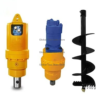 ADH5700W Hydraulic Earth Auger – обзор и цена Auger Drill Attachment