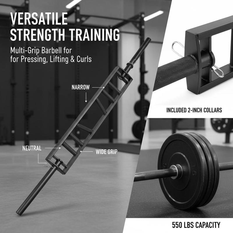 Multi-Grip Weightlifting Rod 8 – обзор и цена Heavy Equipment Safety Training