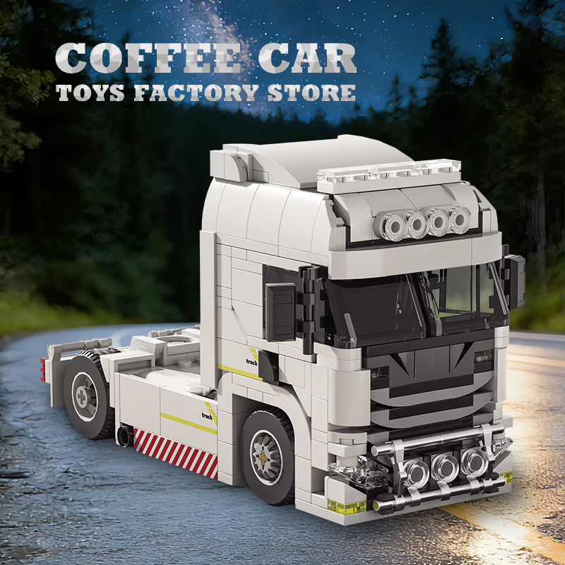 Creative Truck Head Bricks MOC – обзор и цена Heavy Equipment Lego