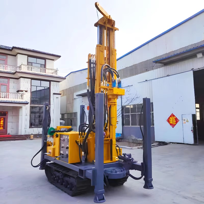 Heavy Duty Crawler Water Well  – обзор и цена Heavy Equipment Drilling Rig