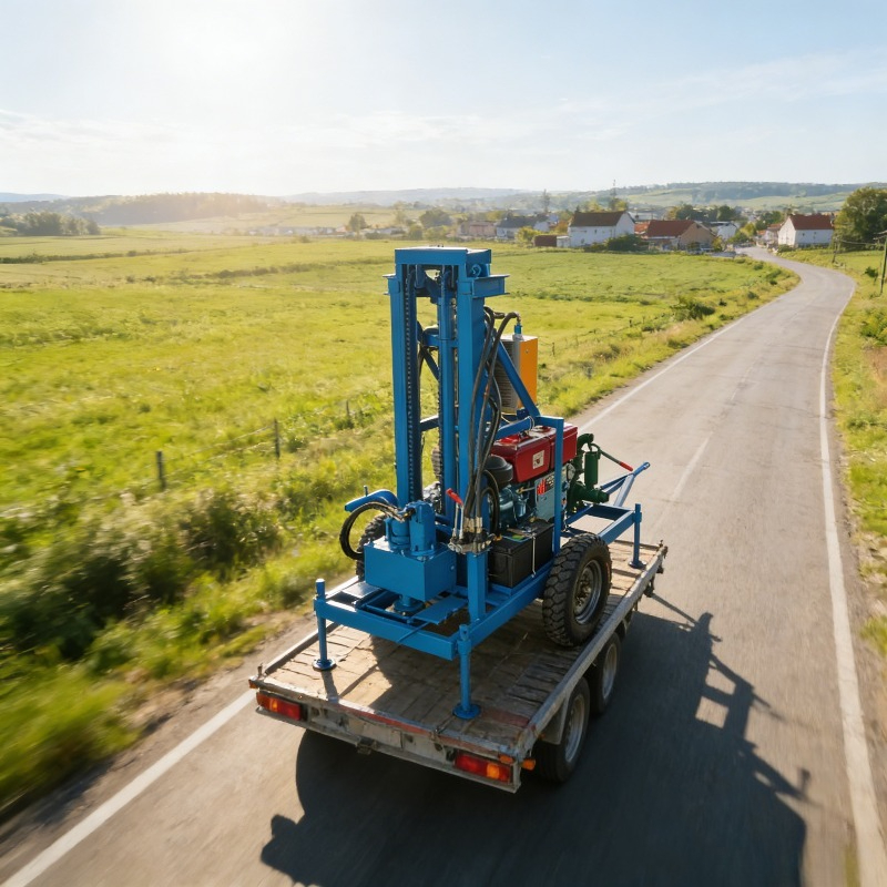 Heavy Duty Small Blue Diamond  – обзор и цена Heavy Equipment Drilling Rig