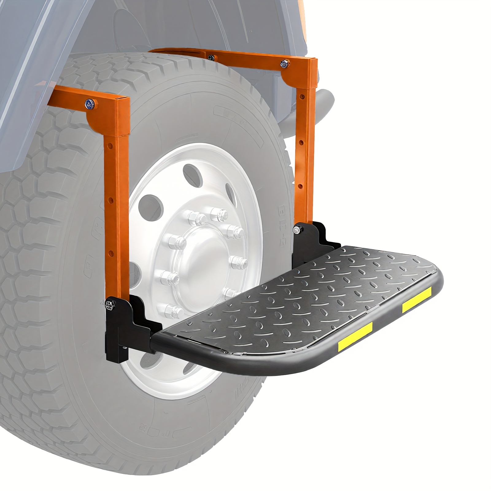 Collapsible Orange Wheel Chock – обзор и цена Heavy Equipment Unit