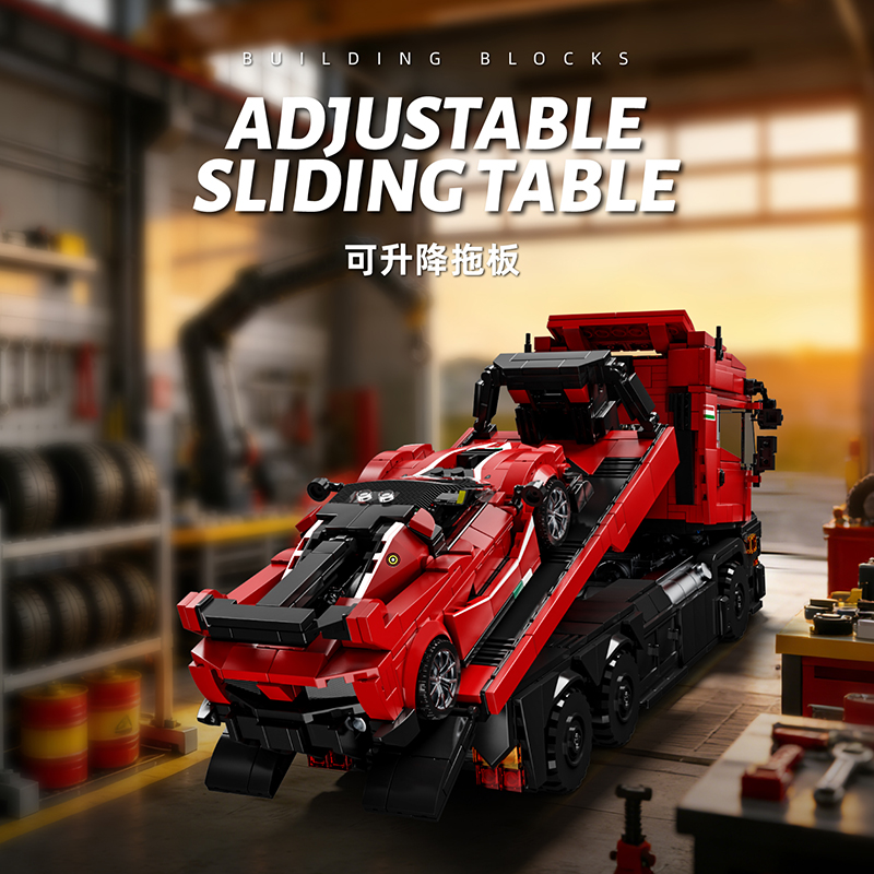 Red Tractor Truck & Red Super  – обзор и цена Heavy Equipment Lego