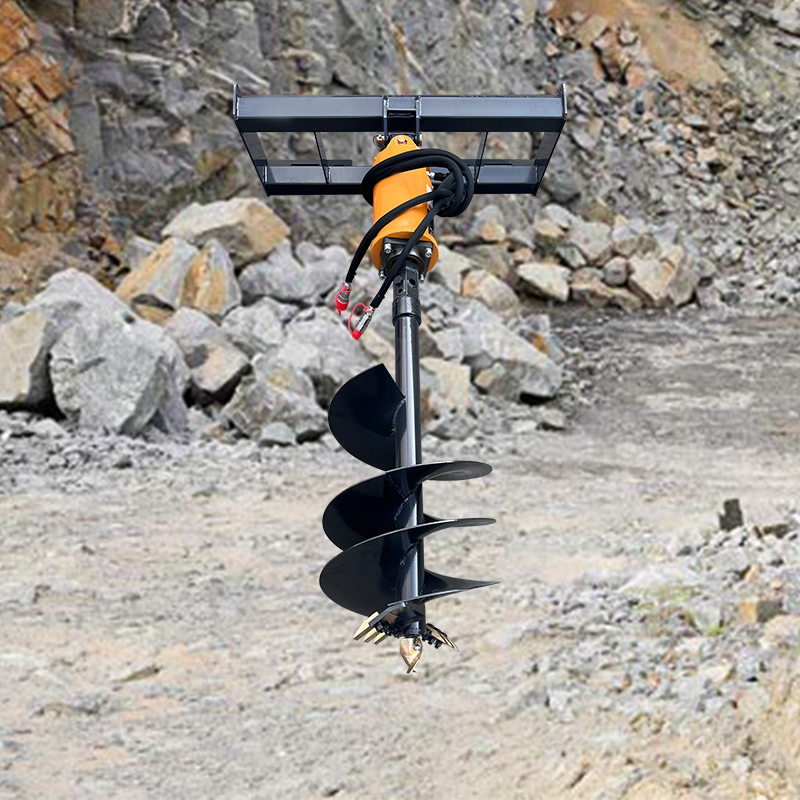Mini Skid Steer Attachment Eff – обзор и цена Auger Drill Attachment