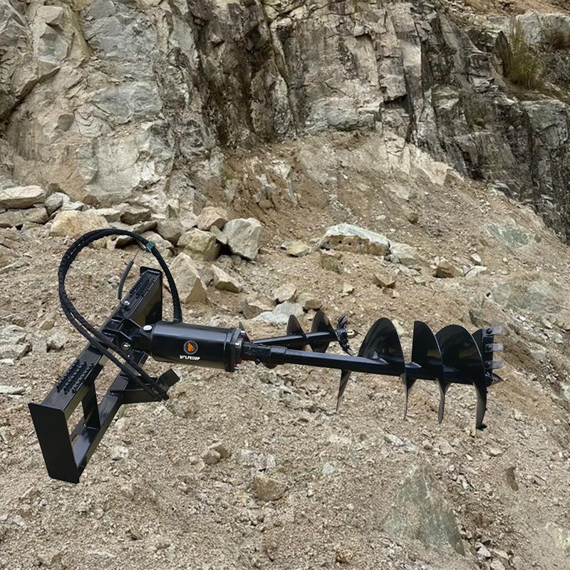 Mini Skid Steer Attachment Eff – обзор и цена Auger Drill Attachment