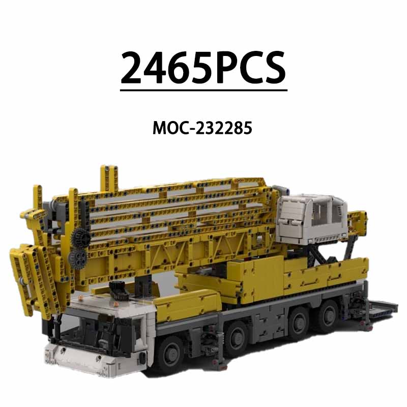 MOC-232285 Crane mk88 Heavy Eq – обзор и цена Heavy Equipment Lego