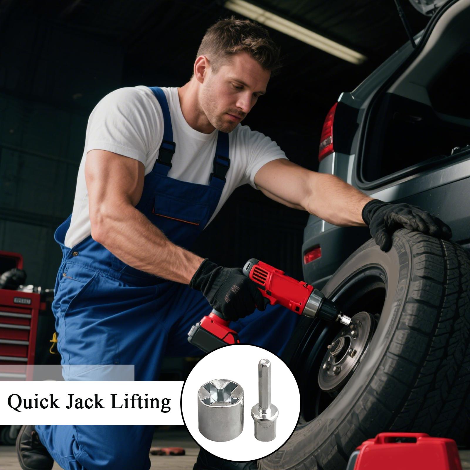 Trailer Jack Drill Adapter Uni – обзор и цена Auger Drill Attachment