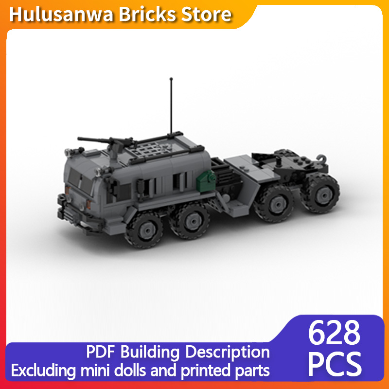 Military Heavy Truck Model MOC – обзор и цена Heavy Equipment Lego