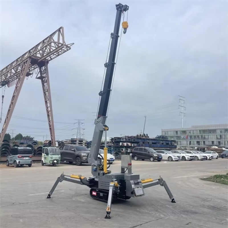 Compact Mini Spider Crane Hydr – обзор и цена Heavy Equipment Electrical