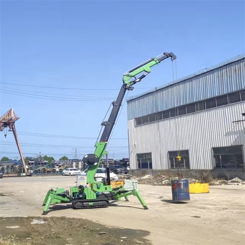 Compact Mini Spider Crane Hydr – обзор и цена Heavy Equipment Electrical