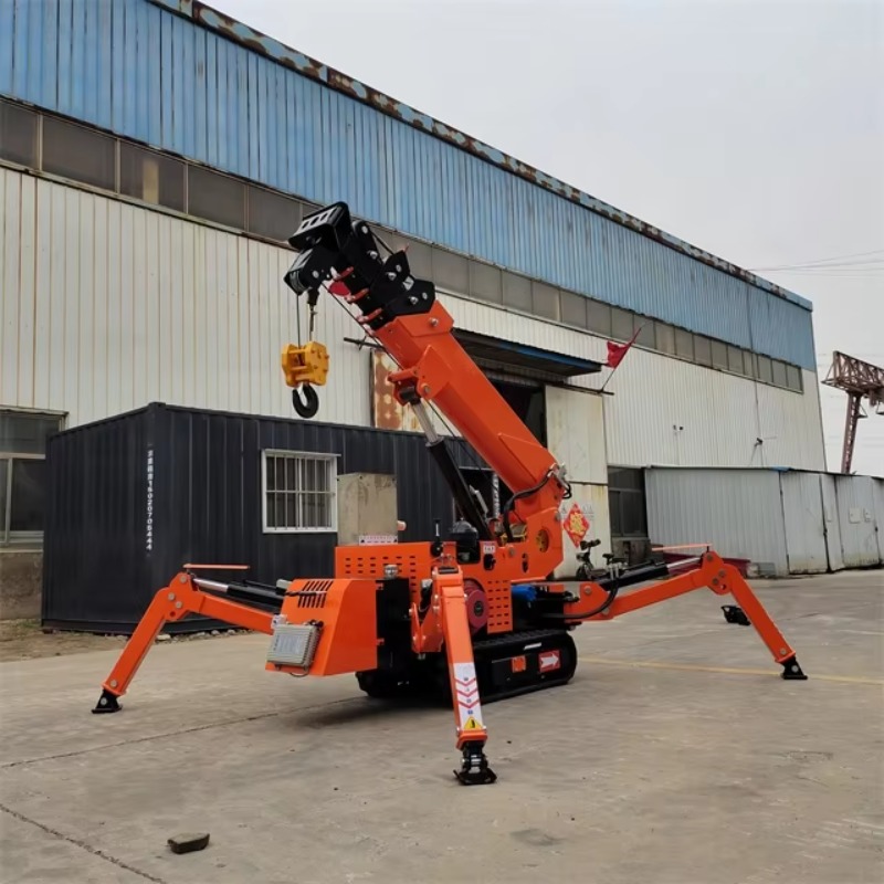 Compact Mini Spider Crane Hydr – обзор и цена Heavy Equipment Electrical
