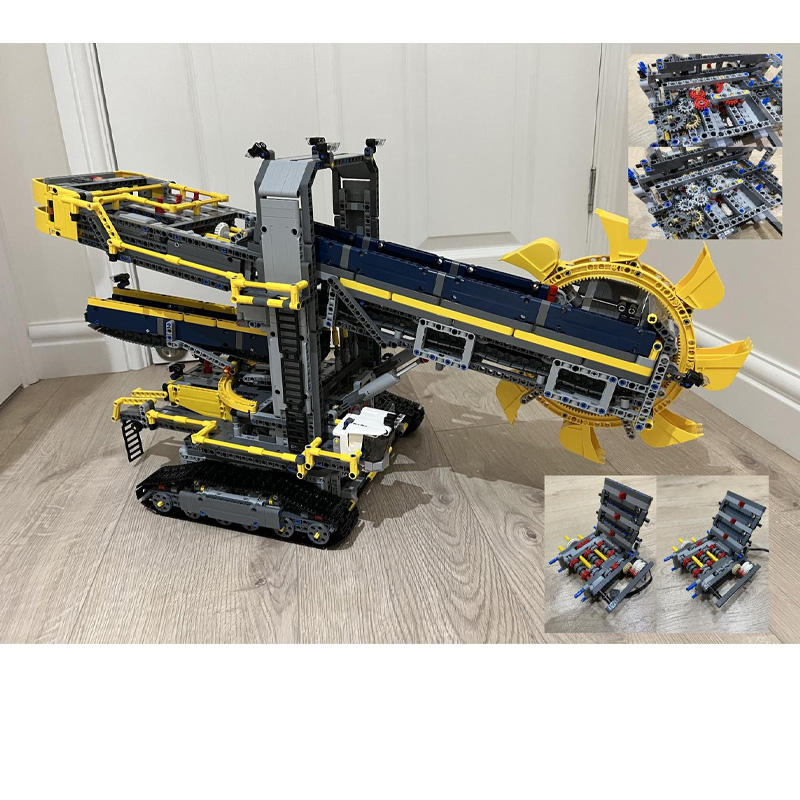 MOC-24566 New 42055 Slick Buck – обзор и цена Heavy Equipment Lego