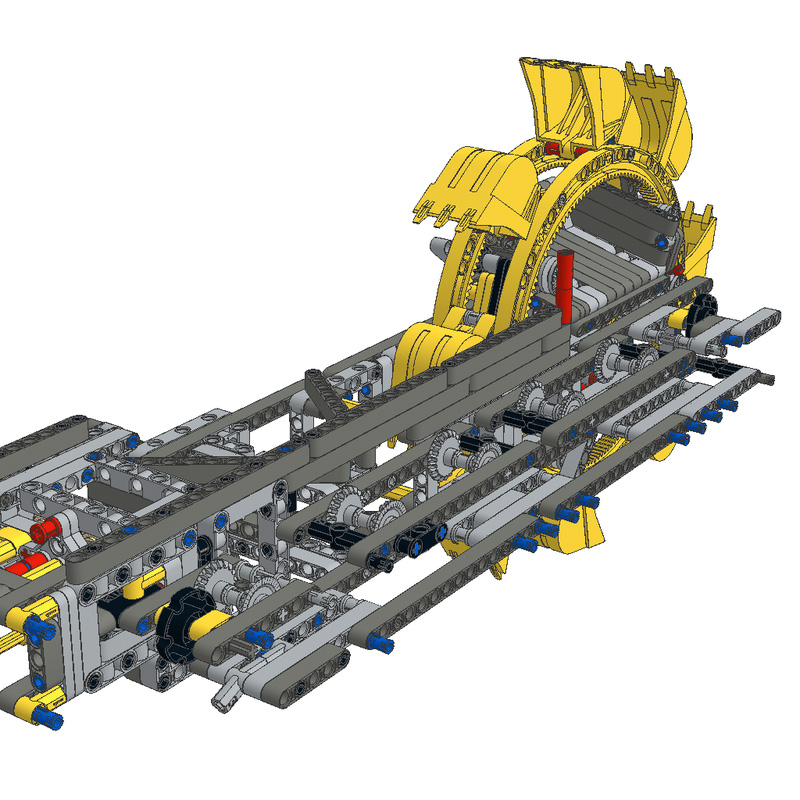 MOC-24566 New 42055 Slick Buck – обзор и цена Heavy Equipment Lego