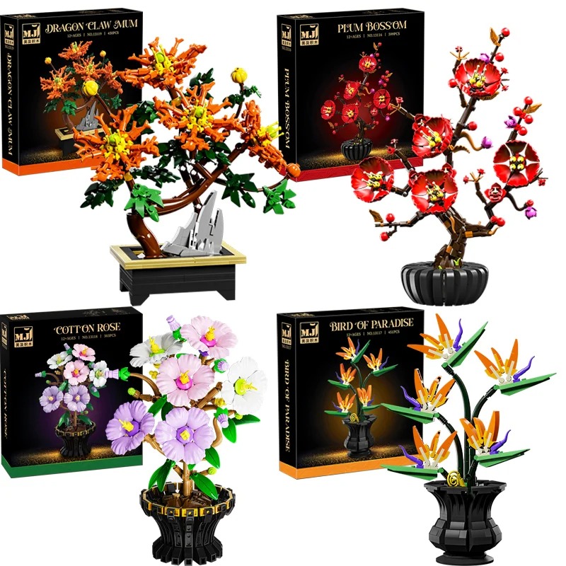 Creative Hibiscus Plum Blossom – обзор и цена Heavy Equipment Lego