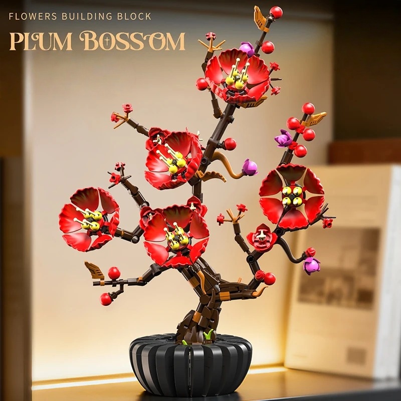 Creative Hibiscus Plum Blossom – обзор и цена Heavy Equipment Lego