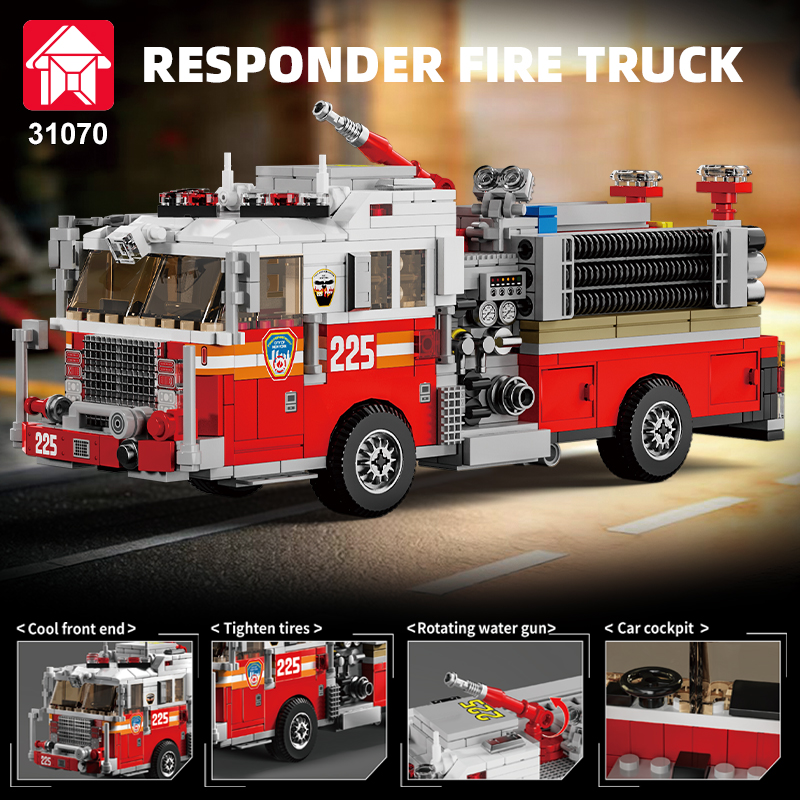 Le Yi 31070 American-style fir – обзор и цена Heavy Equipment Lego