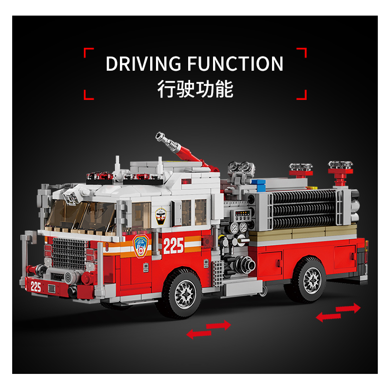 Le Yi 31070 American-style fir – обзор и цена Heavy Equipment Lego