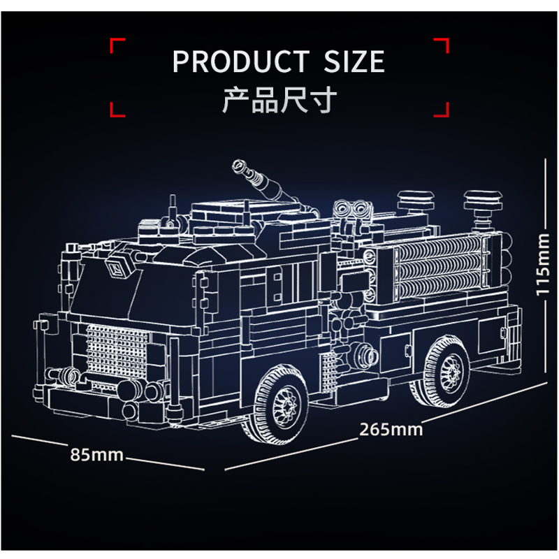 Le Yi 31070 American-style fir – обзор и цена Heavy Equipment Lego
