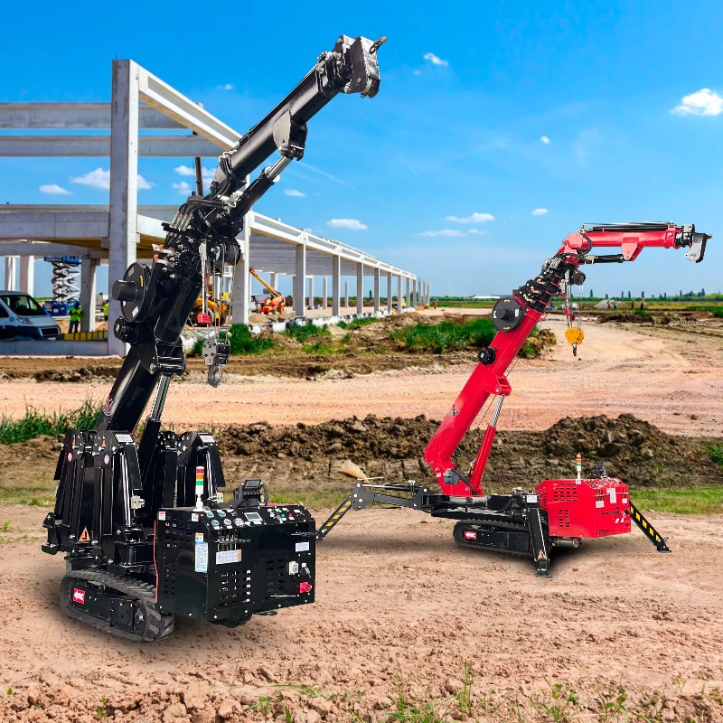 Compact Mini Spider Crane Hydr – обзор и цена Heavy Equipment Electrical