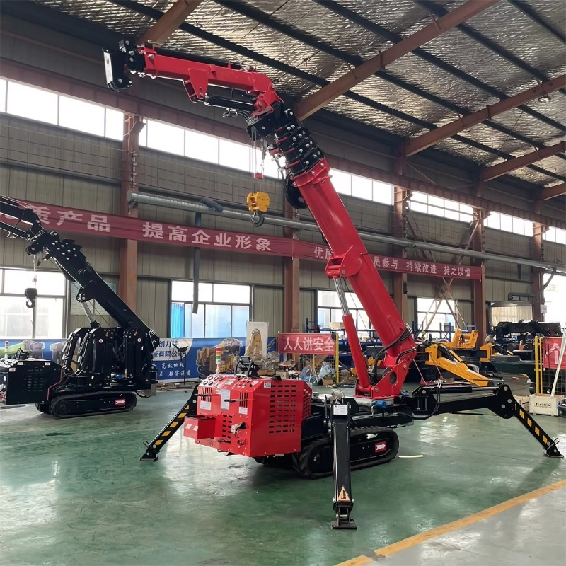 Compact Mini Spider Crane Hydr – обзор и цена Heavy Equipment Electrical