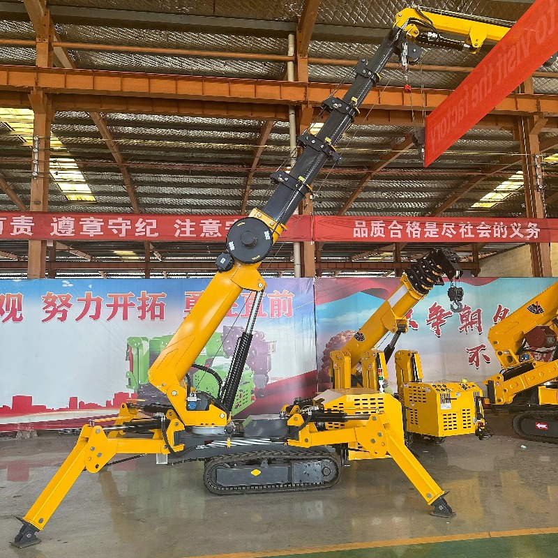 Compact Mini Spider Crane Hydr – обзор и цена Heavy Equipment Electrical