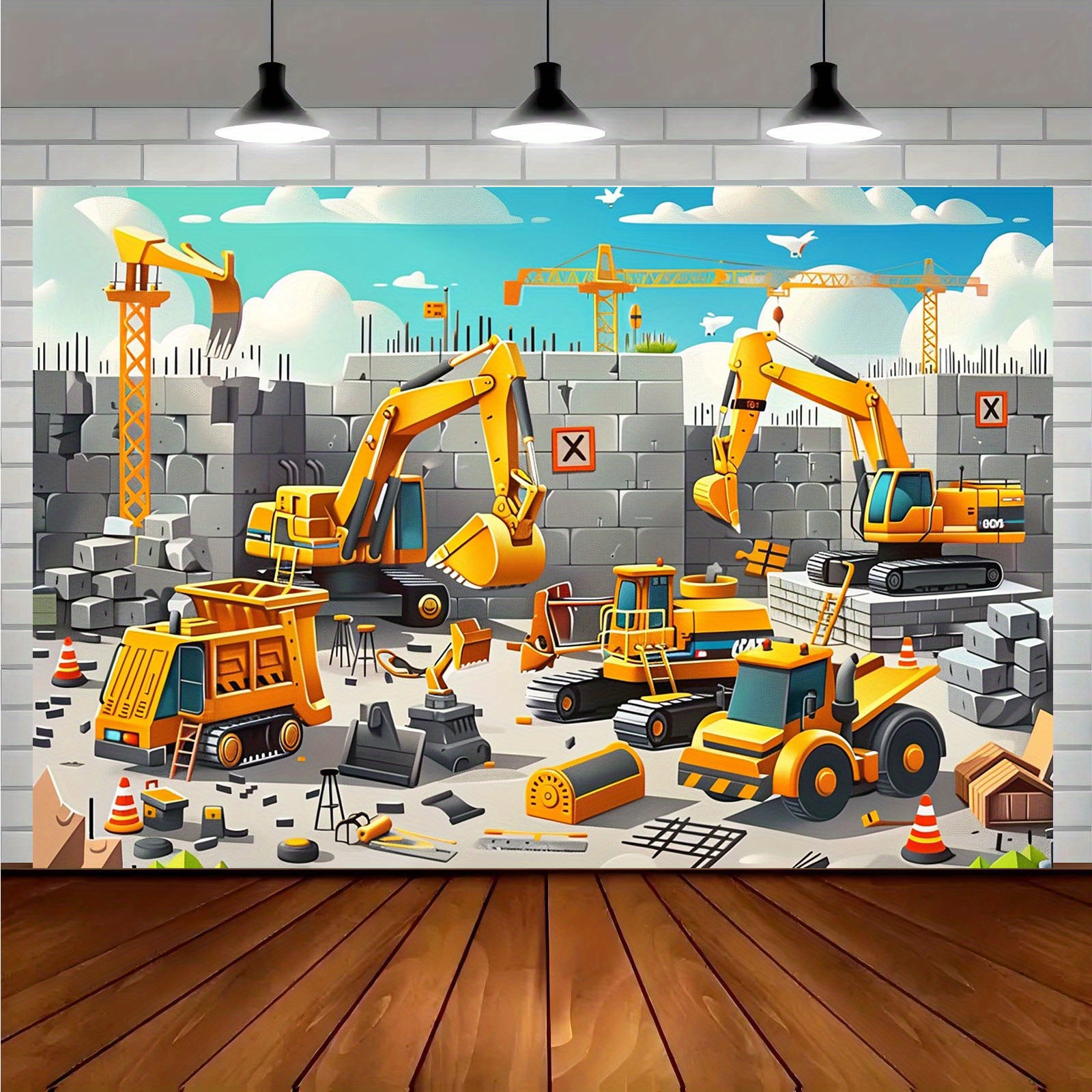 1pc Vivid construction site pa – обзор и цена Heavy Equipment For Construction