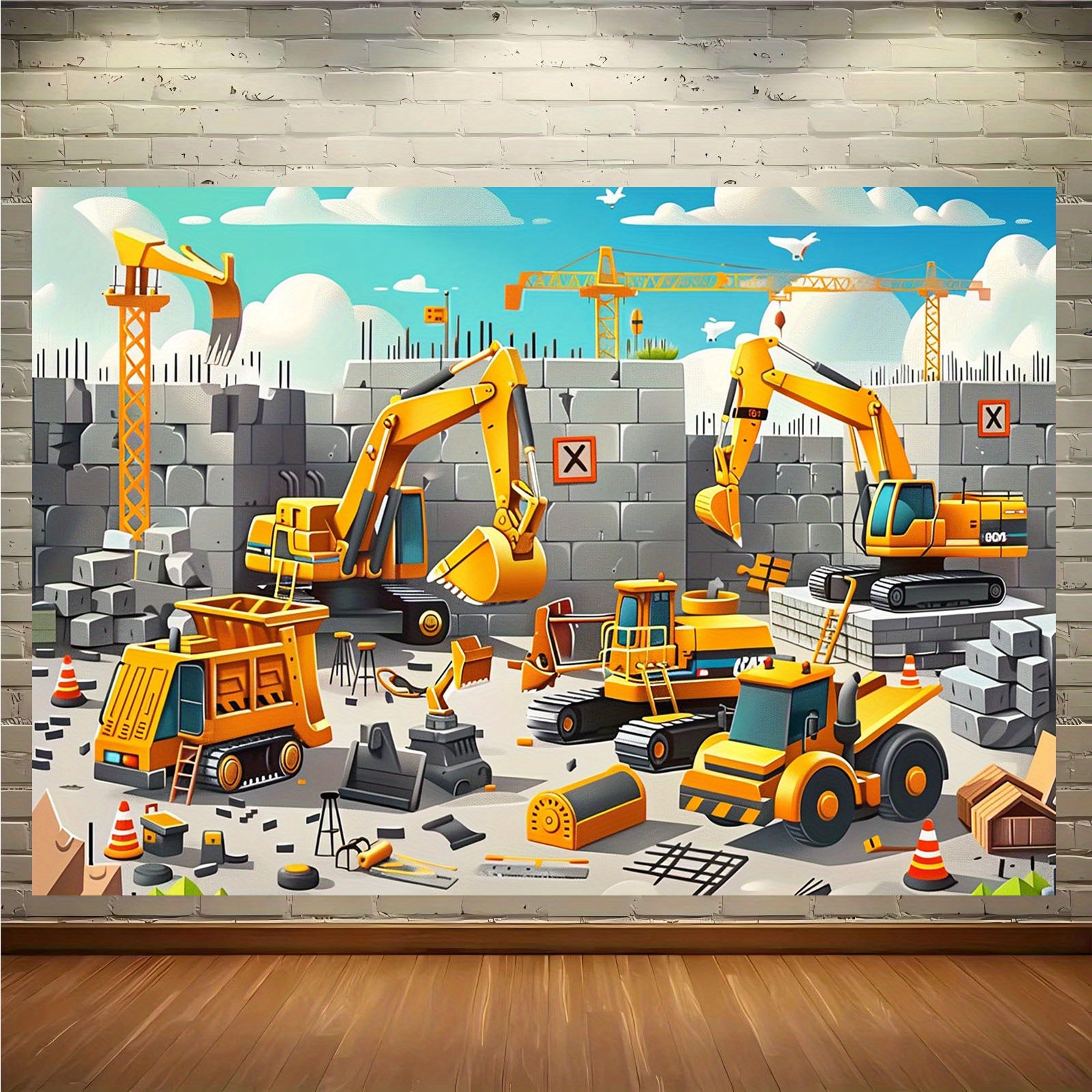 1pc Vivid construction site pa – обзор и цена Heavy Equipment For Construction