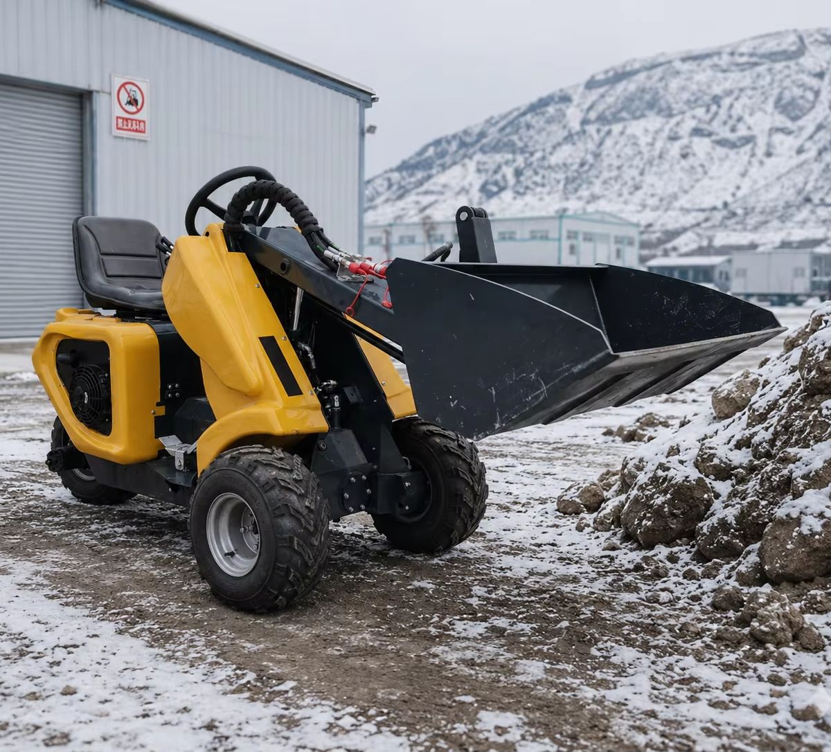 CE Certified Compact 3 Wheel L – обзор и цена Heavy Equipment Jobs