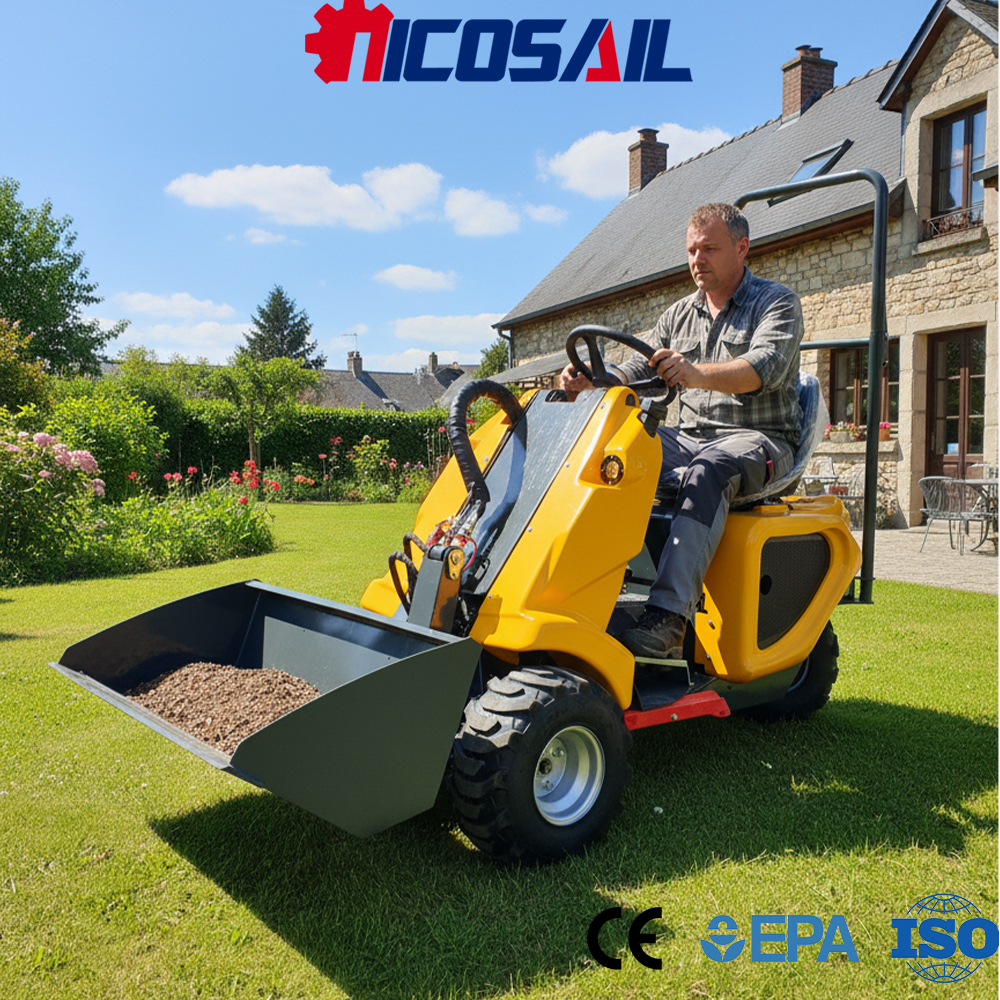 CE Certified Compact 3 Wheel L – обзор и цена Heavy Equipment Jobs