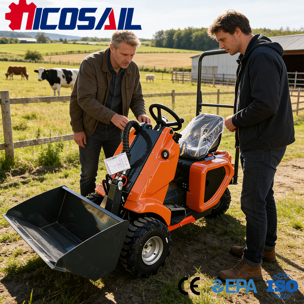 CE Certified Compact 3 Wheel L – обзор и цена Heavy Equipment Jobs